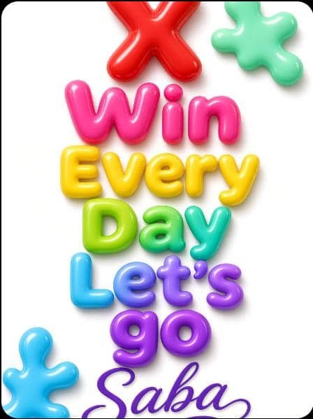 saba91023's tweet photo. Win every day.🌟💯 https://t.co/lr53QMsRbh