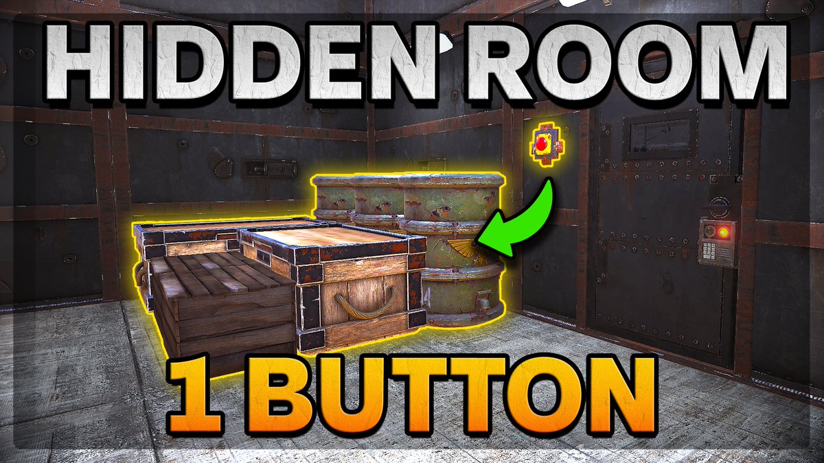 Sledge315's tweet photo. [NEW VID] Transfer loot to hidden rooms or back from core to open core OR WHATEVER YOU WANT.  🤓🤓🤓🤓 all for 1 power and the press of a button! #Rust

>>> https://t.co/8bY2CRfbyy https://t.co/crDOx5I4KB