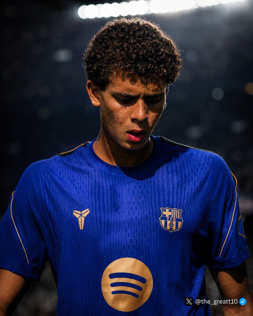 Realbrainaic1's tweet photo. @The_Greatt10 *🚨 JUST IN: Hansi Flick deliberately LIMITED Hamza Abdelkarim’s minutes in the first La Liga games because his release clause was just €15m.*

Barça feared an official-match breakout before the transfer window closed could attract other European clubs.* https://t.co/ydG82bC4Ev