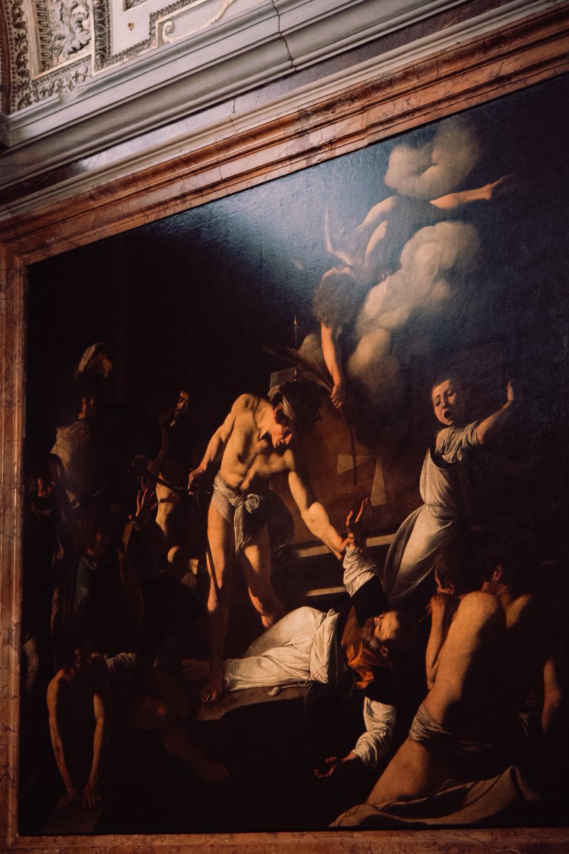 matialonsor's tweet photo. En Roma hay mas de 900 iglesias, pero solo en una hay tres cuadros de Caravaggio https://t.co/FJlfK9R61v