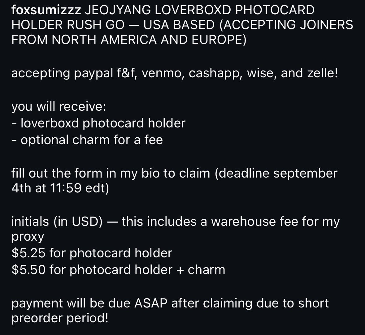foxsumizzz's tweet photo. hello! i’m hosting for these! :) 

usa based — sending to north america and europe

form: https://t.co/UTp3iPLYIY https://t.co/lELqKLaMYS