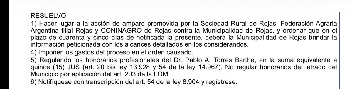 AlberdianoArg's tweet photo. El municipio de Rojas se convierte en el cuarto municipio que va a tener que informar el destino de la tasa de caminos rurales. La cuarta victoria que tenemos con @Matiasjriveros de la mano de @edel_solar y la mesa de enlace local https://t.co/HX5Ghke2p2