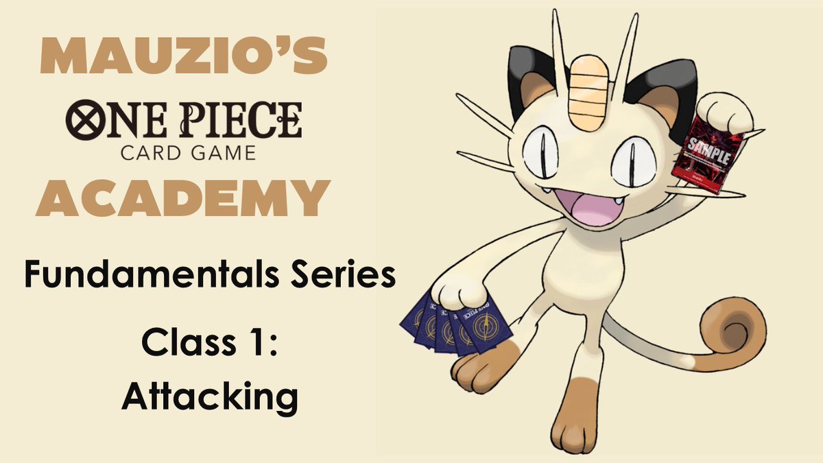 MaurizioIntini's tweet photo. Hello everyone!

Since I started coaching, I've received a ton of requests focused on the fundamentals of the One Piece TCG.

Compared to specific game reviews or deck coaching, fundamentals are much more standardized. That's why I've been working hard on my own complete Fundamentals Series.

The first class will be held live on Metafy next Wednesday, September 9, 2026, at 8:00 PM GMT+2 and it's all about "Attacking".

We’ll break down attacking from the ground up: what to attack, when to attack, and why. The class is filled with practical examples, interactive scenarios and live Q&A. If you participate, you get access to the recording to review it afterwards if needed.

You can join the class live by signing up here:
https://t.co/KNHIVoHMgc

I hope to meet and talk to as many of you as possible!

As for me, I'll be heading to Utrecht now to claim the Flame-Flame Fruit and secure my ticket to Worlds. See you ✌️
