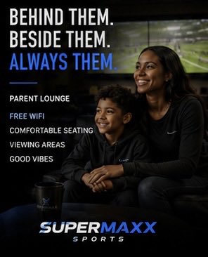 SXScompete's tweet photo. At SUPERMAXX, it’s bigger than sports.
It’s about building confidence, creating opportunities, and giving athletes and families a place they can believe in.
THEIR DREAMS. OUR MISSION.
SUPERMAXX SPORTS. https://t.co/P3BDdJHPvL