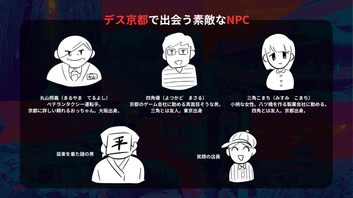 negitorohonten's tweet photo. #クソシ祭り2026
🔥クトゥルフ神話TRPG🔥「デス京都からの脱出」
京都！即死！邪神！の三拍子！！！
超雅＆風流なシナリオです。
ブースにて無料公開中↓
https://t.co/Q0hbeAUzkC https://t.co/uFfY8DLzaj