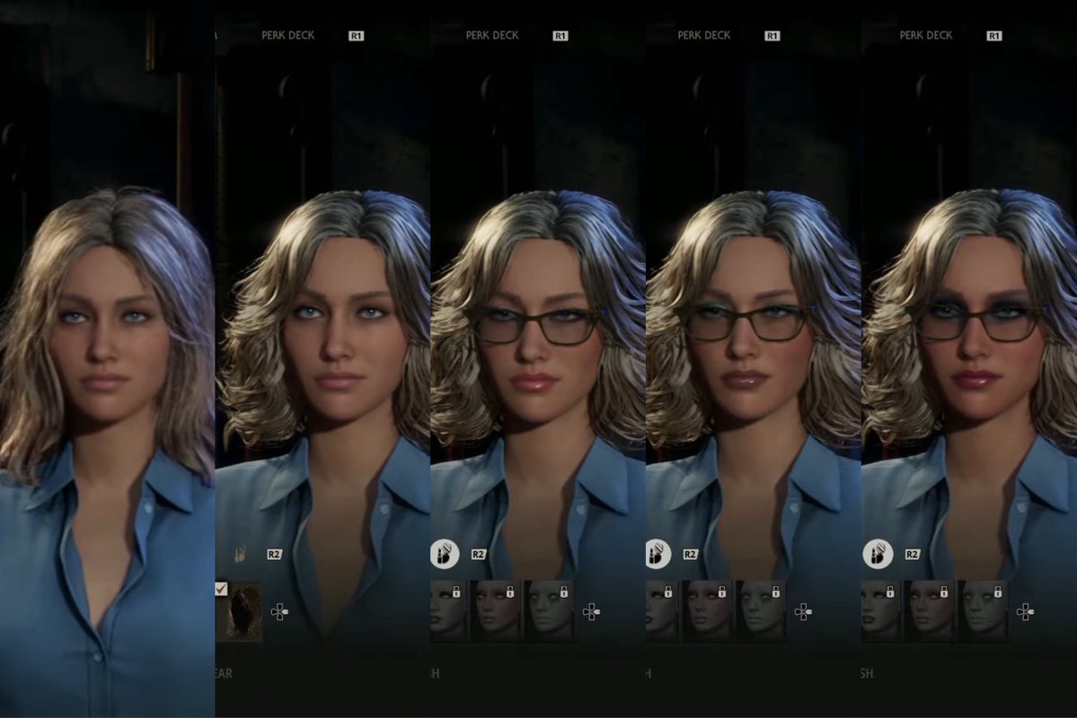 basicbarbiez's tweet photo. the customization of the halloween game is insane you can make your character look like a completely different person https://t.co/sLI9ZhsmVP