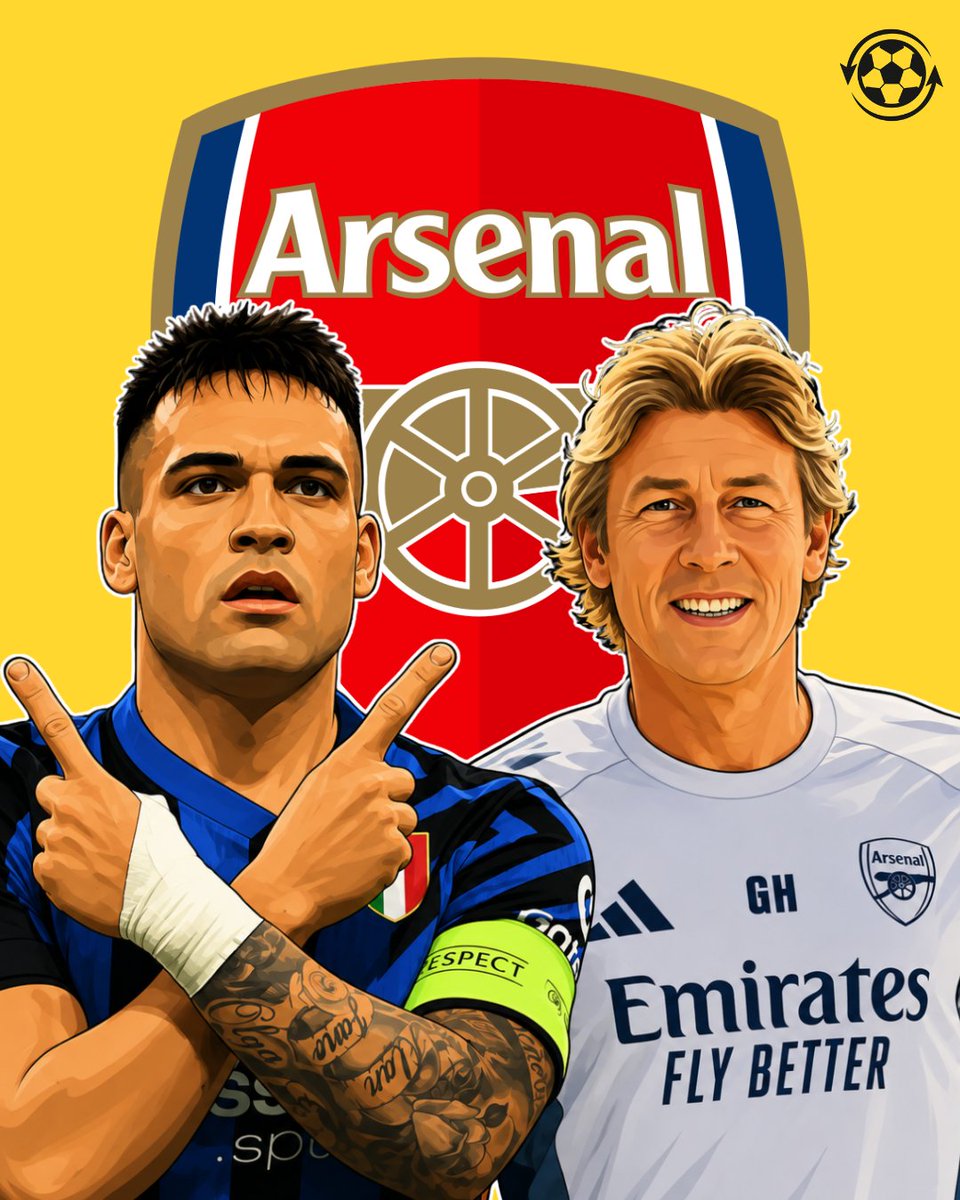DeadlineDayLive's tweet photo. 🚨 Arsenal made a late move for Lautaro Martínez before the transfer window closed. 🇦🇷

Assistant coach Gabriel Heinze personally contacted the Inter striker over a potential switch to North London, but Inter REFUSED to entertain any deal for their captain. ❌

(Source: @MailSport)