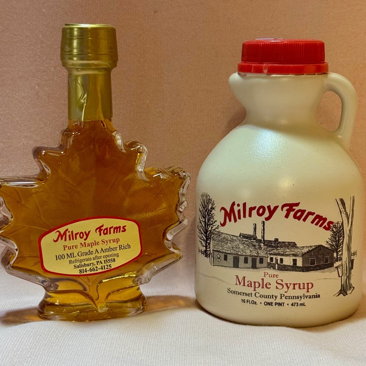 RonniEhlyxreg's tweet photo. Spotlight: Milroy Farms, Somerset County, Pennsylvania. Family-owned since 1942, producing pure maple syrup with 14, 000+ taps. Visit Burnt Cabins Grist Mill Store for Grade A Amber Rich syrup and pancake mixes. Tue–Sat, 9 AM–6 PM. https://t.co/F1rkottYxX