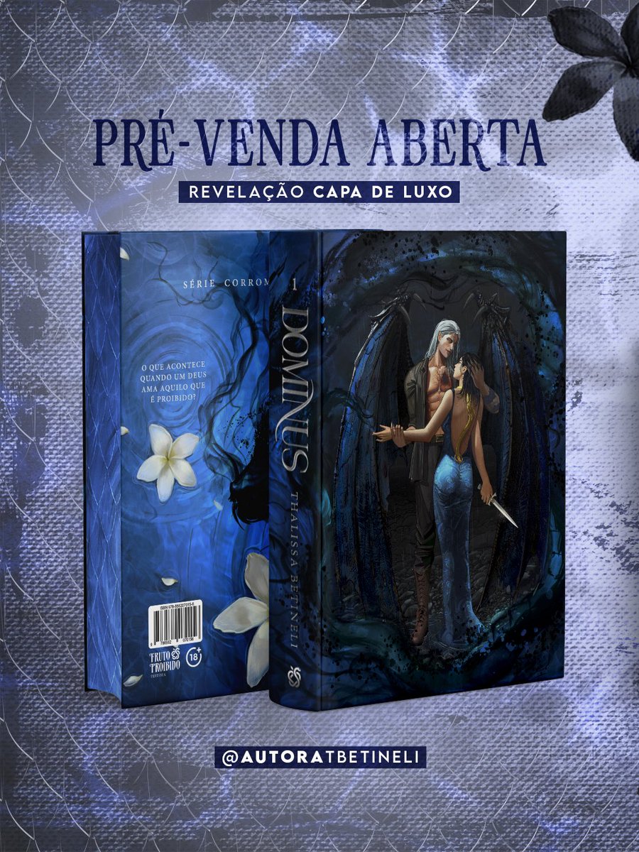 TBetineli's tweet photo. PRÉ-VENDA DE DOMINUS ABERTA! 

Brindes acompanham tanto capa dura quanto capa de brochura, assim como guardas ilustradas (que serão reveladas futuramente). A capa dura tem detalhes metalizados e pintura trilateral. 

Pré-venda pela Amazon, com duração de três meses (90 dias). https://t.co/Ypimw5Dp80