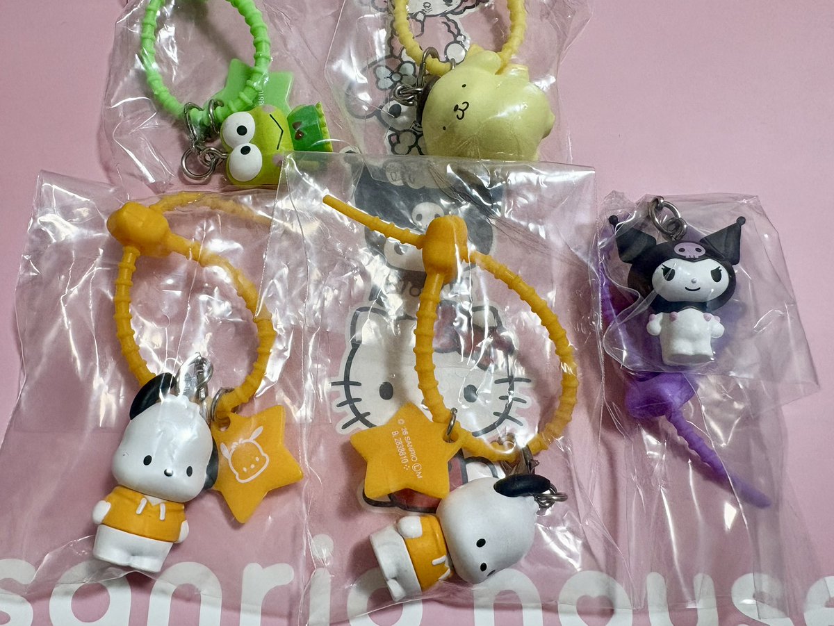 MEg4bc's tweet photo. 【交換】
サンリオ 
ななほしカラフルマルチチャーム

【譲】ポムポムプリン/ポチャッコ/ケロケロケロッピ/クロミ

【求】画像参照or異種キティちゃん

その他異種交換/その他めじるしのご提示も検討させていただきますので、よろしくお願いいたします🥲♡

◎都内,札幌手渡し/郵送 https://t.co/BXGLnrCMo9