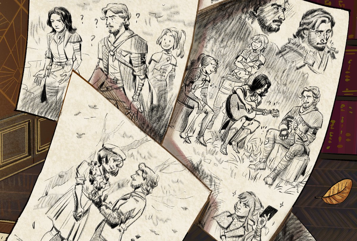 potadumpling's tweet photo. another day another art for #ZINE33 🩷
spoiler warning again, so please swipe to see the full art
#ClairObscurExpedition33 https://t.co/ZUQTBQpPZE