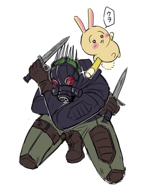 blxckitty's tweet photo. kaiman vs usagi #drhdr https://t.co/qNeU5IKwTt
