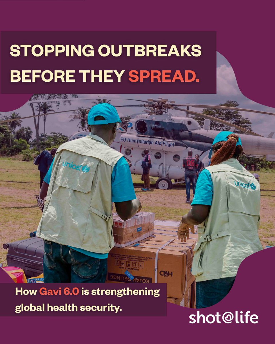 ShotAtLife's tweet photo. A disease outbreak anywhere can become a threat everywhere.

Check out our latest blog at https://t.co/vDODfWvBug to learn more about how Gavi’s next five years will strengthen global health security. https://t.co/5uv4xD3KMG