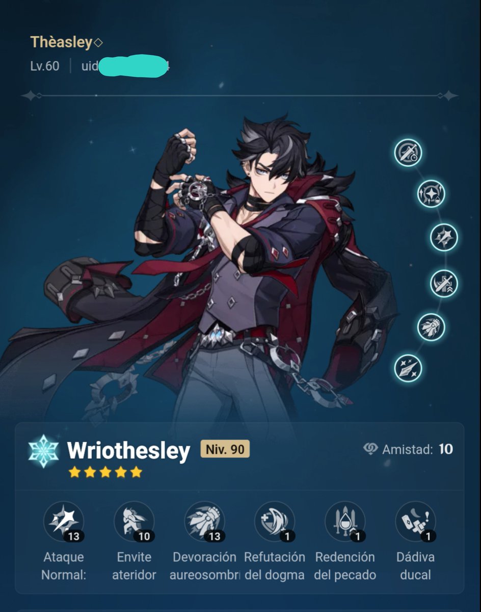 T_Theasley's tweet photo. My Wrio is C6, i'm keeping the post C6 items to boost him up to lvl.100 on his birthday ❤️⛓️ https://t.co/vDkOedieJD