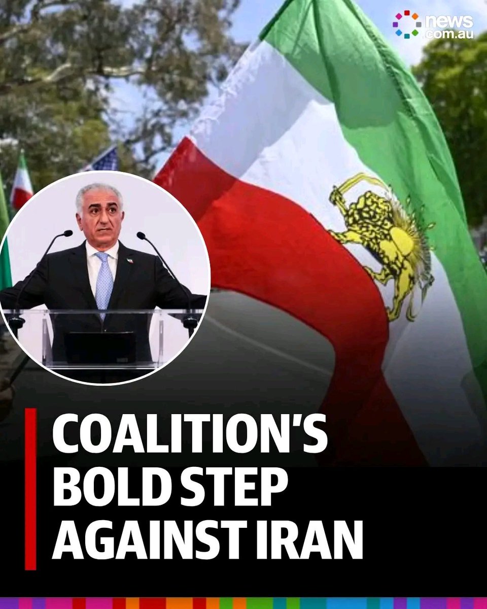 caddiesRod's tweet photo. The Coalition has taken a bold step against the Iranian regime without consulting the Albanese government. https://t.co/1jKi8kPUY8