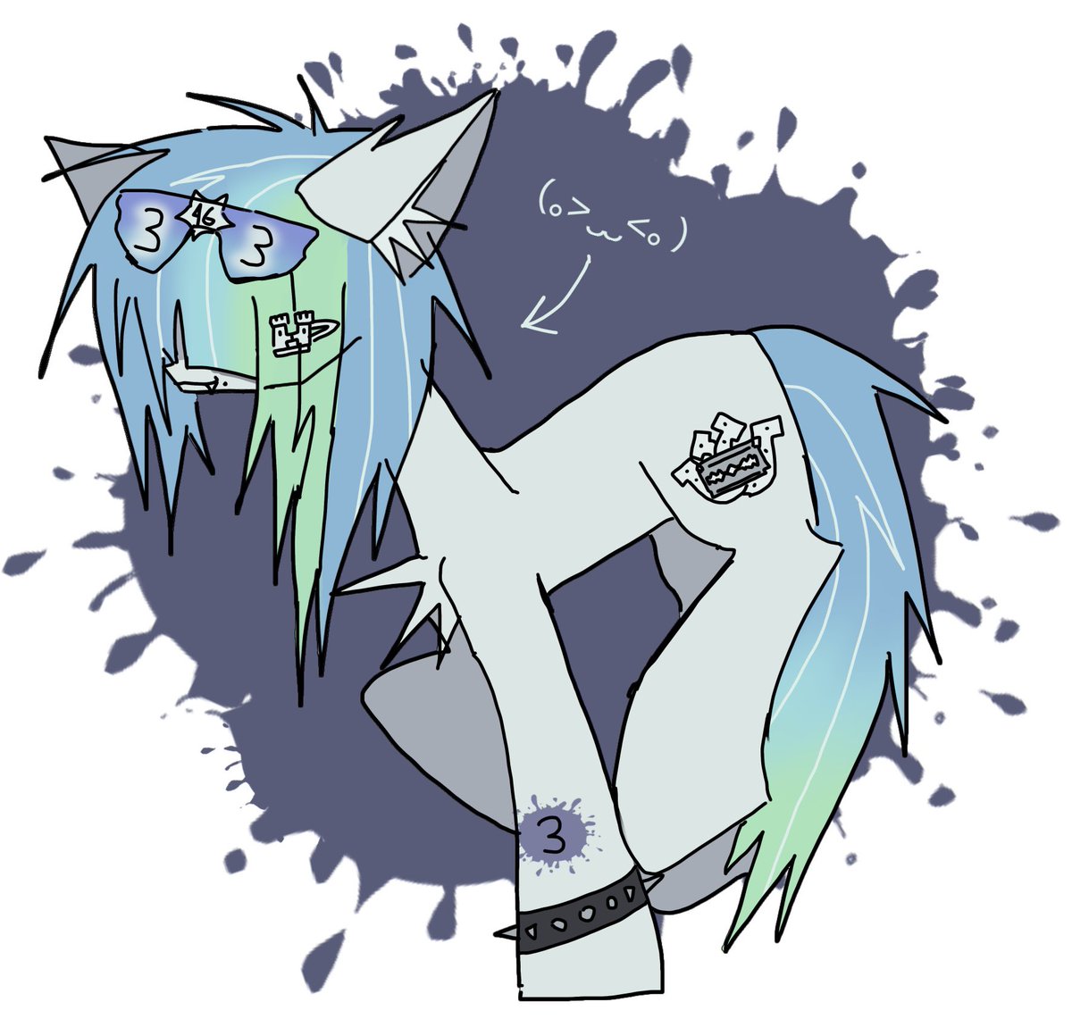 mokywow's tweet photo. CALVIN PONY comm 4 @poniesinmyhead https://t.co/nqzaaHEygD