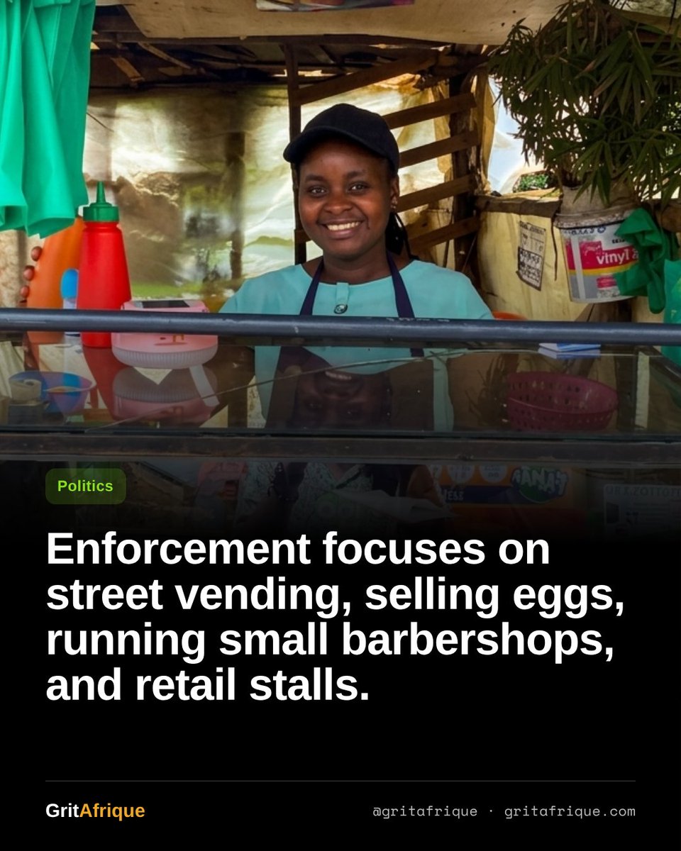 Gritafrique's tweet photo. 🔴 Kenya launches crackdown on foreign hawkers as President Ruto bars non citizens from the informal economy, ordering enforcement and a Local Content Bill to clear street vendors and small traders, prioritizing local jobs over low level foreign competition.

#gritafrique #kenya https://t.co/HA4NdQsswg