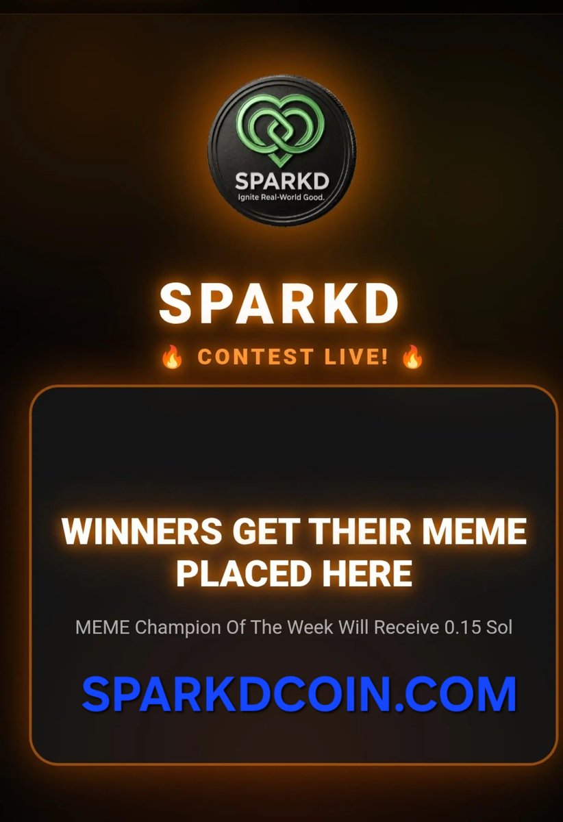 DeedSparks's tweet photo. DON'T TRUST A MEME COIN. VERIFY IT.
🔍 Check the contract. Check the wallets. Check the burns.
🔒 SPARKD is publicly verifiable on Solana.
⚡ Then come make memes and judge the project yourself.
https://t.co/pizhvQQaW9

#SPARKD #Solana #SolanaMemeCoin #Crypto #Memecoin #Web3 #SolanaCommunity #CryptoCommunity