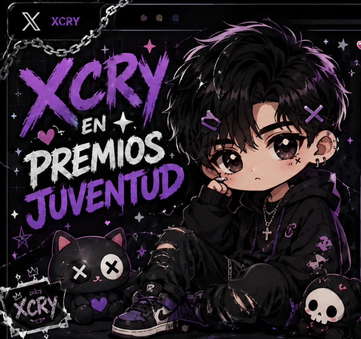 XBiebsCry's tweet photo. Dame 5 colores favoritos tuyos + XCRY EN PREMIOS JUVENTUD

El mío es morado y negro https://t.co/zzfyvpngeS