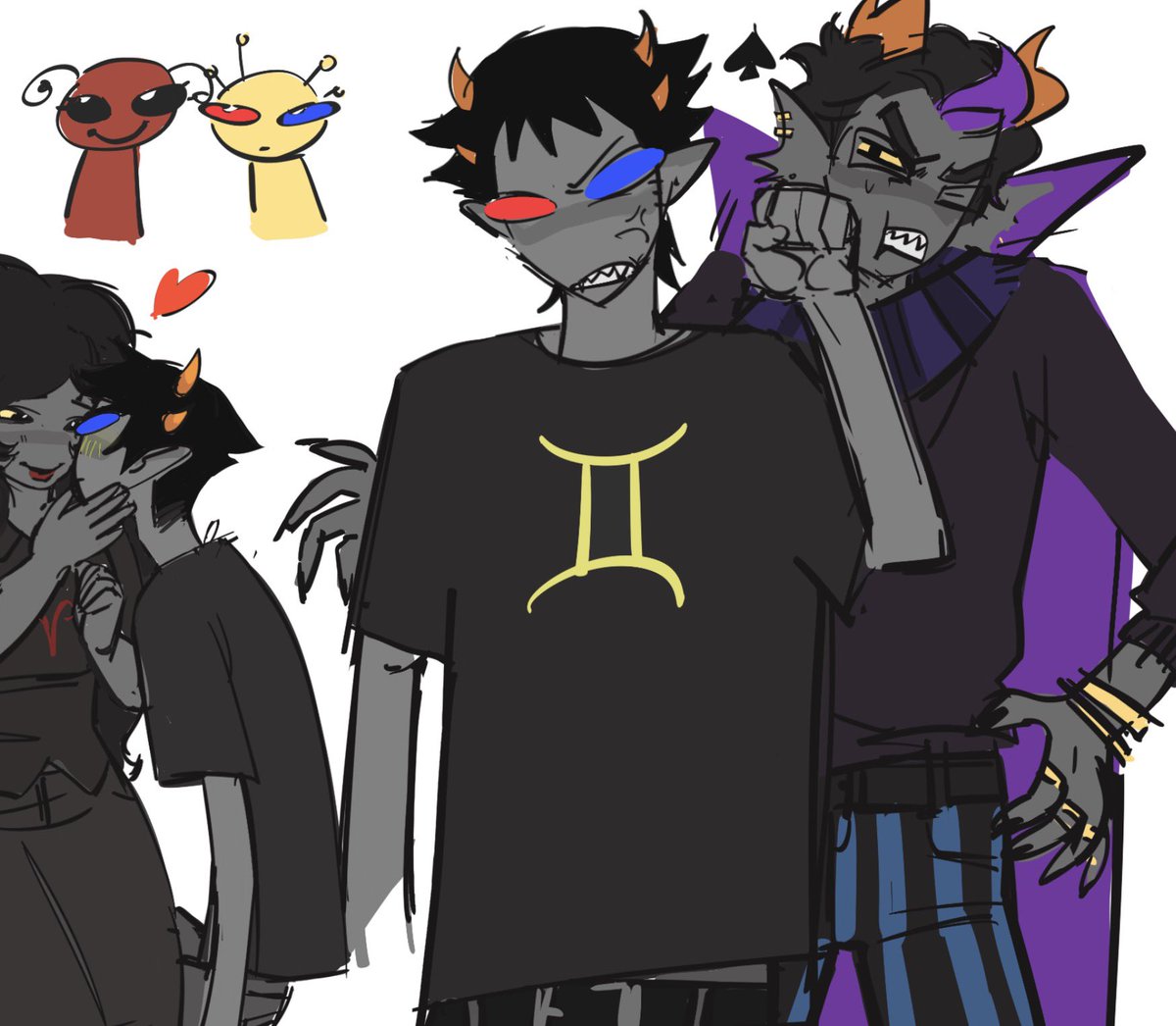 AshwagandaLines's tweet photo. Was on vc with some friends and decided to draw Sollux !!#Homestuck https://t.co/Oe2pIjLenz