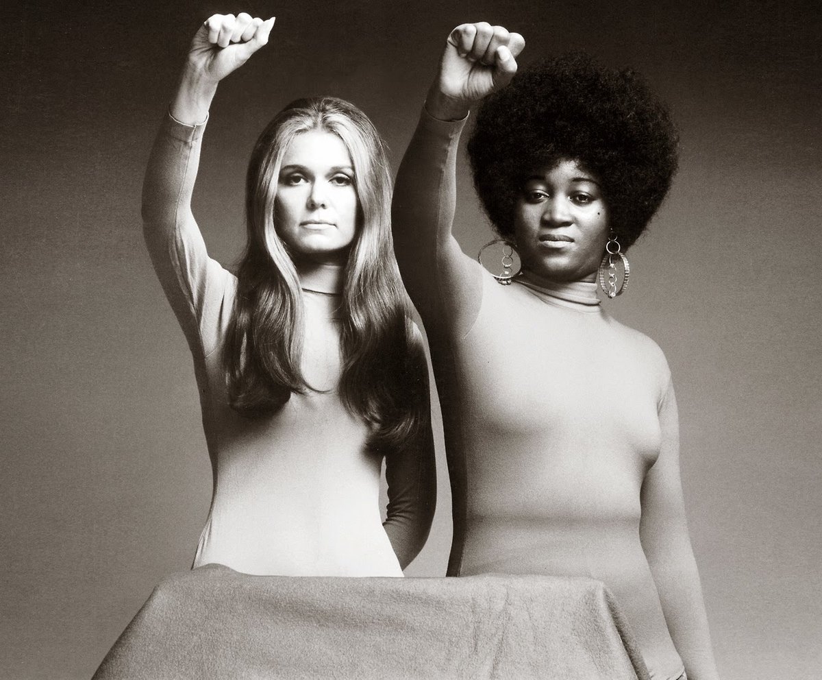 ProfBlacktruth's tweet photo. Gloria Steinem has died. She directed a CIA front organization (the Independent Research Service) and also helped encourage the disloyal and self-hating black feminists to break black solidarity at the end of the civil rights movement.
And the white media absolutely ADORED her. https://t.co/5UDt6XZk0O