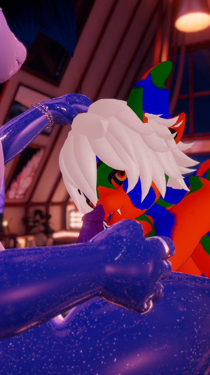 UltraShorky's tweet photo. She been such a good ~good girl~  she deserves a treat. ft.@acerhatty  

#Sabrean #vrchat #nsfwㅤㅤ #Shorkfurry #furryㅤㅤㅤ https://t.co/hmZYCXa95U