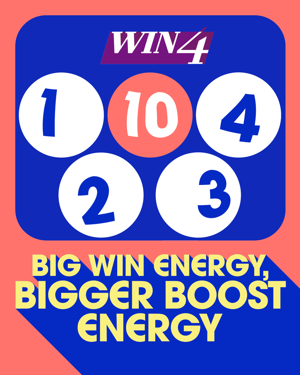 newyorklottery's tweet photo. Checking these numbers is as easy as counting to 4. 🔢 1234 just hit Win4, and a lot of New Yorkers are feeling it! Especially since every Wednesday in September, All Win4 prizes are boosted by 5%, 10% or 15%. #newyorklottery #pleaseplayresponsibly #Win4 #BoosterBall #NewYork https://t.co/uC0Xv7B7Rk