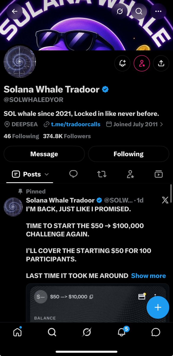 Soloze2004's tweet photo. @twitgameboy @SOLWHALEDYOR Make I win today abeg 

0x11B6F5C2634FB3375b46B4EDeBF0Df92dB6D509B https://t.co/kmcVgUl27n