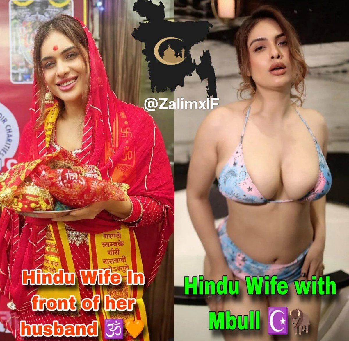 MullahKasim's tweet photo. Sanskari's give special treatment to their Mbull while H husband sleep's in another room #Hslut https://t.co/19lH67yddz