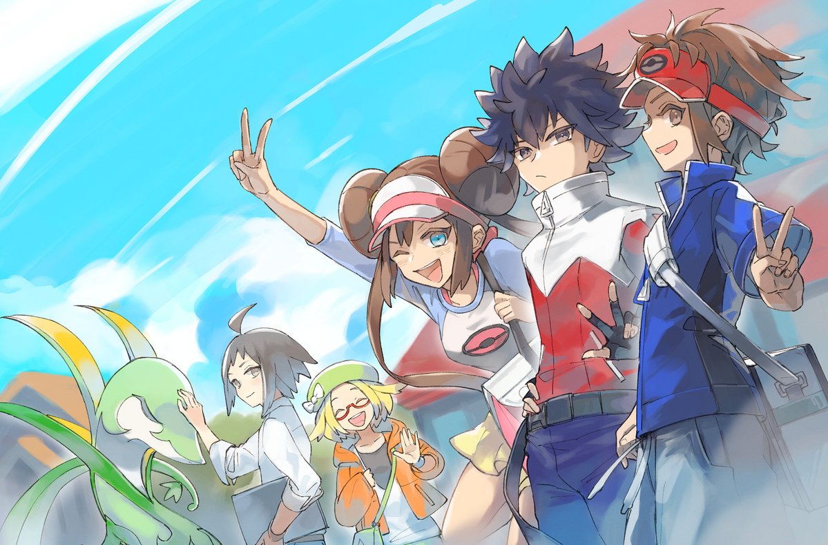 totohaco's tweet photo. ポケモンBW2 https://t.co/m4xSDvSFPb