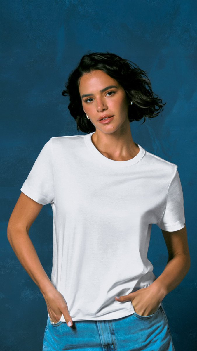 BrunaAccess's tweet photo. ELA! Bruna Marquezine estrela a campanha da nova Camiseta Brasil, novo lançamento da Hering. https://t.co/Iej076tkKo
