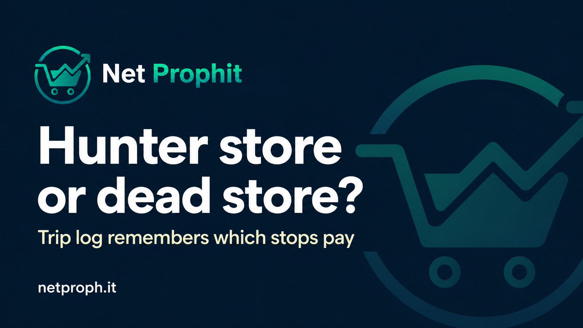 netprophit's tweet photo. Hunter store or dead store?

After enough Saturdays the trip log tells you which stops pay and which ones just burn gas.

#reseller #thriftflip #estatesale https://t.co/mWg5C5ZZny