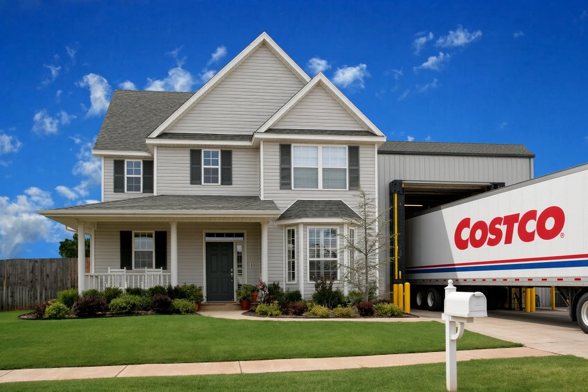 bankertobuilder's tweet photo. I'll do you one better:

We've started outfitting new construction homes with full loading docks instead of traditional garages https://t.co/m15bNwIUsu