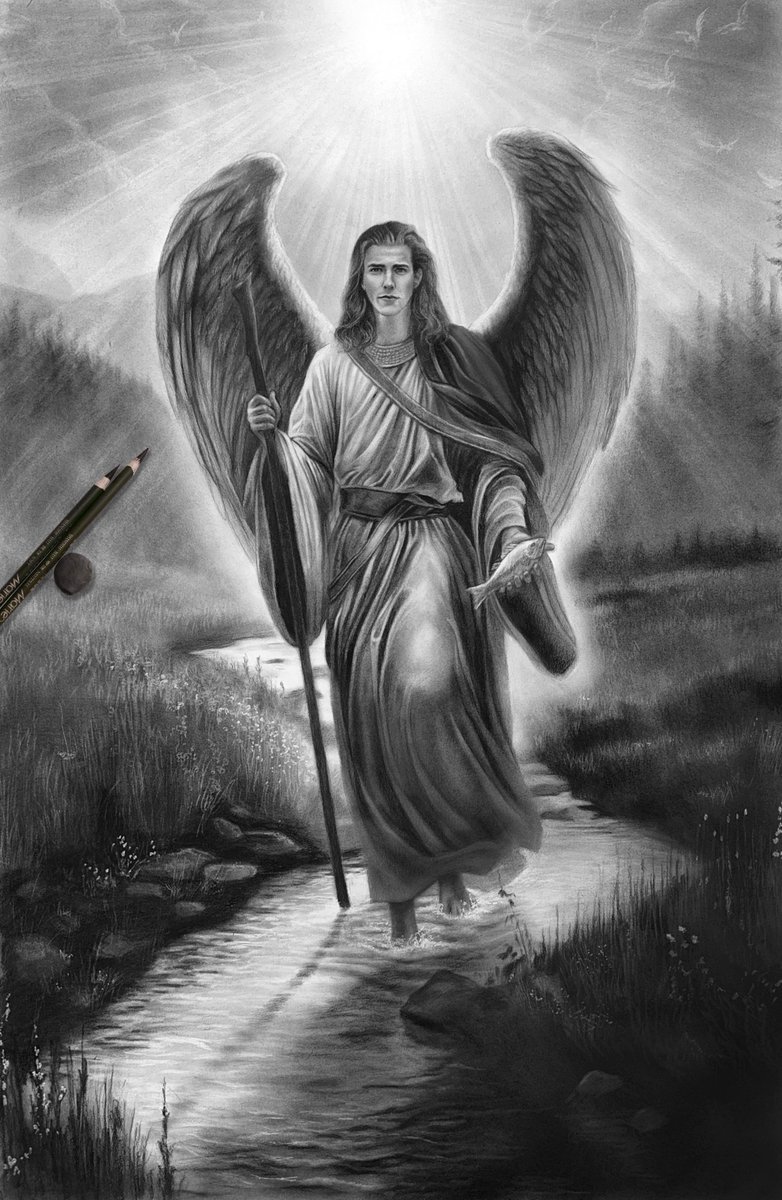 ericarmusik's tweet photo. Artwork Available
"Archangel Saint Raphael" charcoal on paper 20 x 30" 2024
👉 https://t.co/VNjZOxXMhj

#archangelraphael #catholic #sacredart https://t.co/yp1EHRDzJo