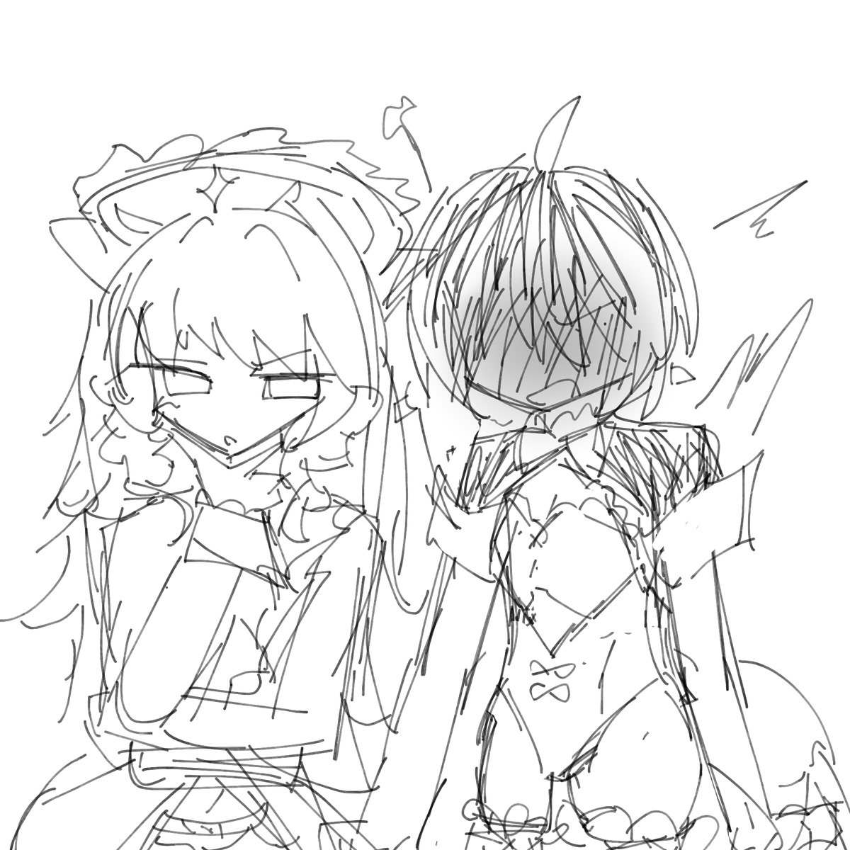 00Razore's tweet photo. 「ところであんたの網タイツエロいわね」
「そんなの今関係ないでしょ！」
↑ここ好き
#まほいく https://t.co/3GFbO29qMR