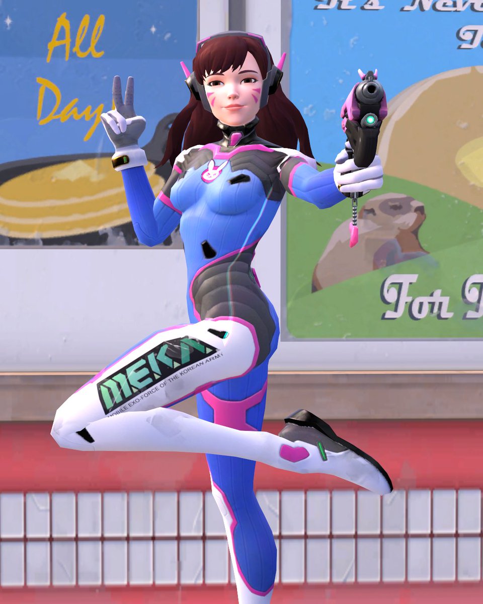 Trex13332's tweet photo. First time Trying SFM, Simple Dva https://t.co/8dC5w5sl4g