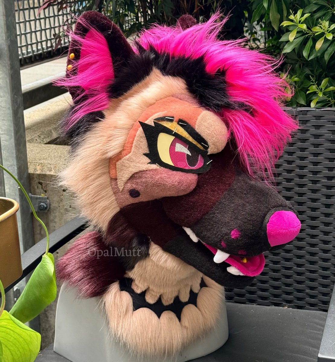 OpalMutt's tweet photo. More angles 🙂 (wip) #fursuitforsale https://t.co/hZOz2eAZYO