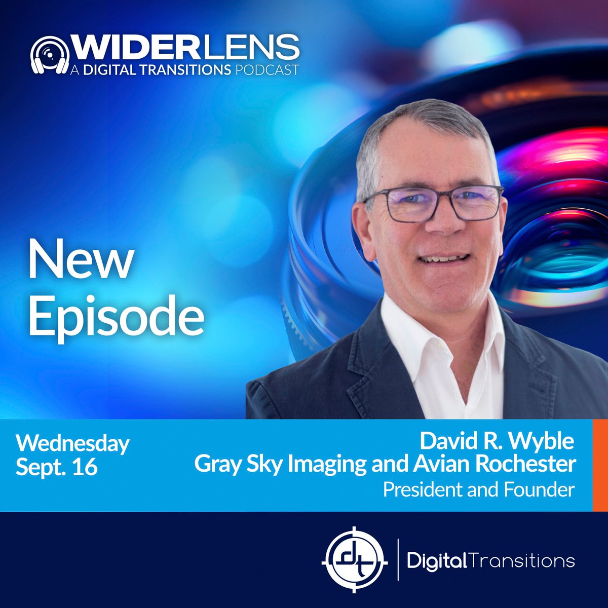 TweetWithDT's tweet photo. We sit down with David Wyble a color scientist, researcher at the Munsell Color Science Laboratory, and co-founder of Gray Sky Imaging. In this conversation, we explore why getting color right is more than you think

#WiderLensPodcast #CulturalHeritage #Digitization https://t.co/U9x7g5wPul