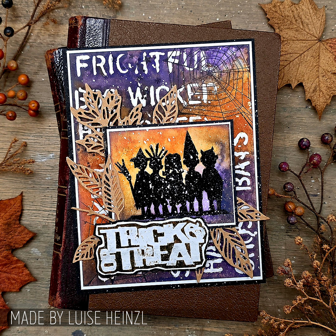 stampers_anon's tweet photo. 🎃🍂 All dressed up + ready for treats! @luiseheinzl brings @tim_holtz #mixedmedia set Halloween Cutouts to life with a spooky crew, tangled webs + bold pops of orange and purple—Halloween night in all its colorful, creepy glory! 🕸️✨
#timholtzhalloween #stampersanonymous https://t.co/YltwAM1gqE