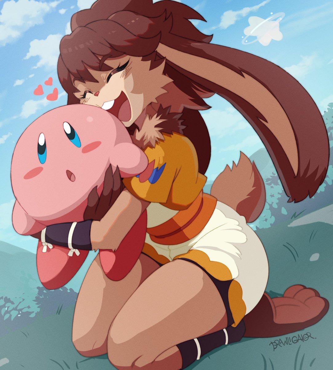 drawligator's tweet photo. 🐰💫💖 https://t.co/F7ggd7yxsL