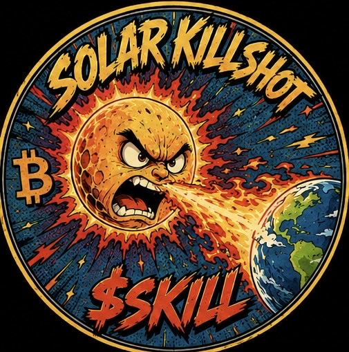 SolarKillSKILL's tweet photo. Solar Killshot is about to go Live. 
$SKILL 
#bitcoin is going vertical, for now that is. 
Don’t be scared, be prepared
#solarkillshot going live, turn on notifications for CA
#solana #spaceweather https://t.co/dFmOet9YTS