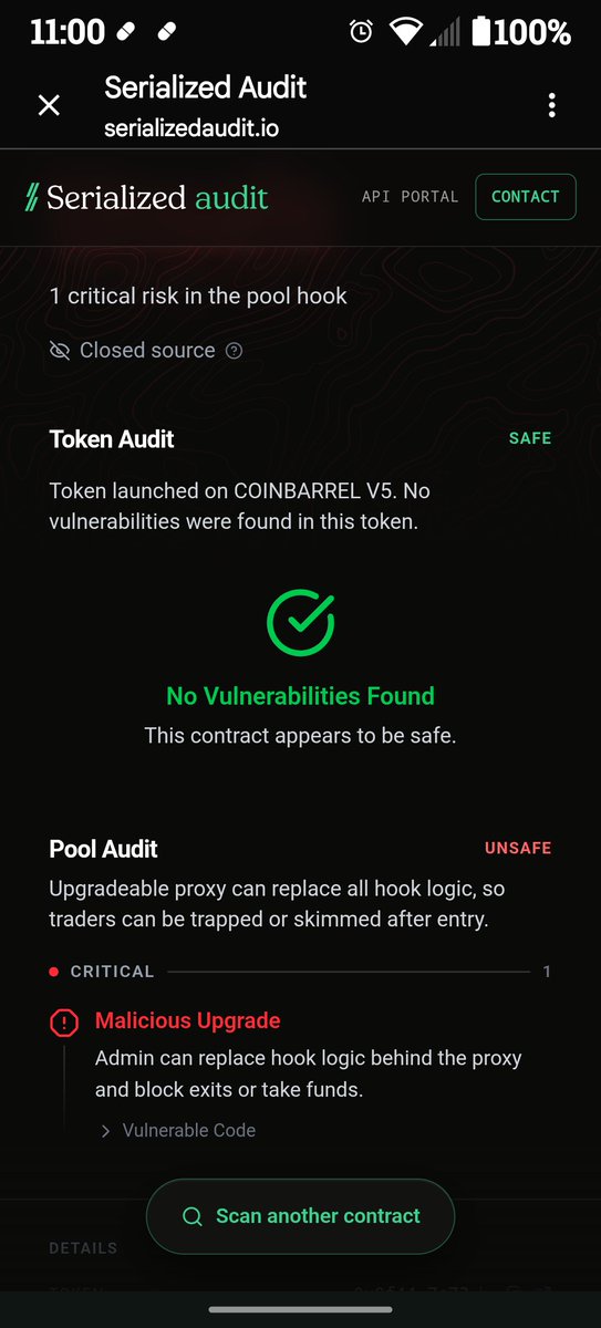 notspdrweb3's tweet photo. @kenlucksss Thanks bro I wasn't active. Just checked audit through Axiom https://t.co/gxOwTdIm8i