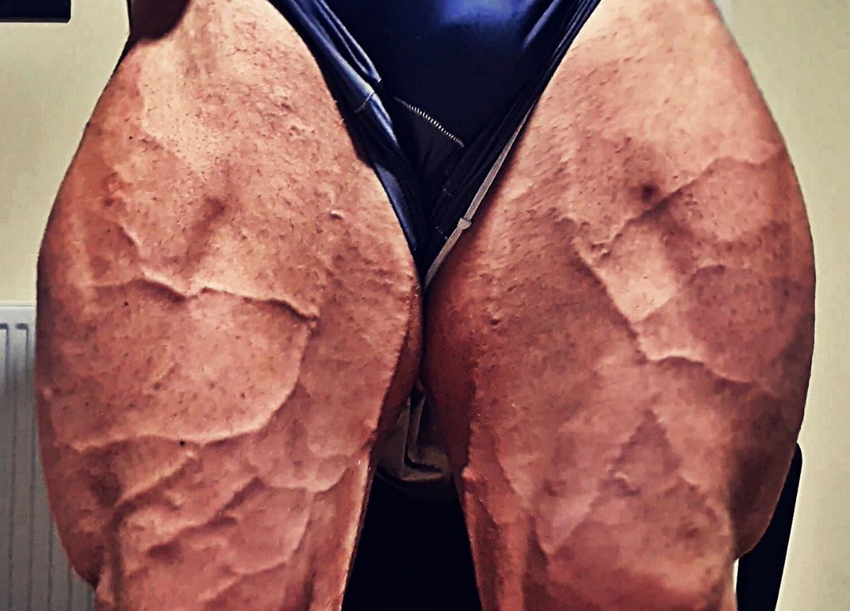 MaxSteelMuscle's tweet photo. Everyone asks about the arms. Nobody asks about leg day.

Customs open this week — you pick the body part. DM me.

#bodybuilder #muscleworship #quads #legday https://t.co/lAPE2D3y1a