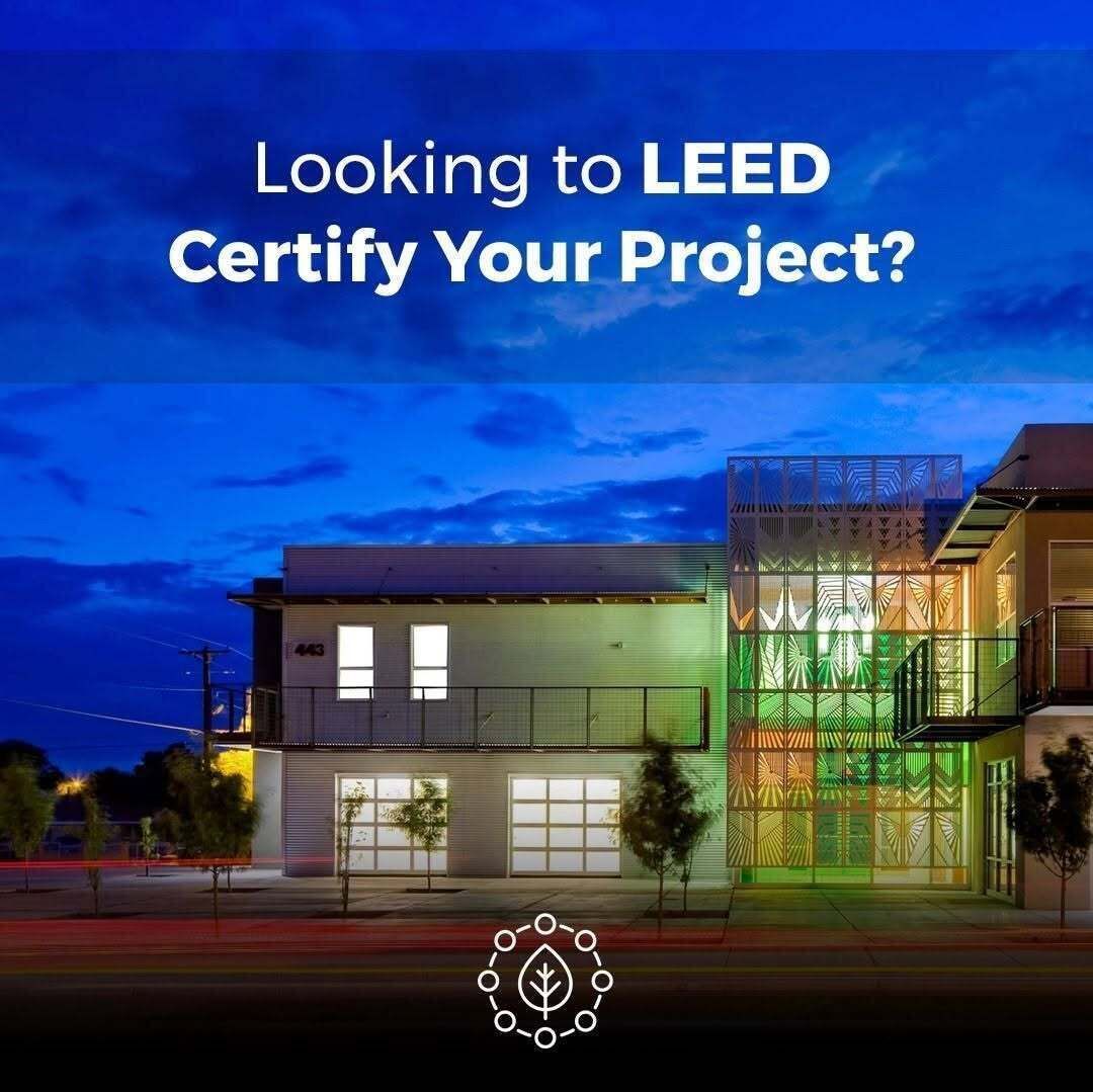 GreenInsightNM's tweet photo. Looking to LEED Certify Your Project?
Contact us today to discuss how we can help you certify your current project and all your future projects as well.
https://t.co/6LboTrIF1q
#LEED #GreenInsight https://t.co/IkbdhoDoWI