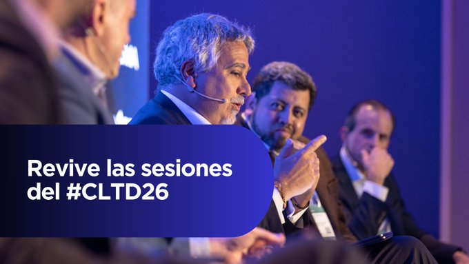 GSMALAC's tweet photo. ¿#SabíasQue todas las sesiones del #CLTD26 están disponibles para ver on demand?
Revive conversaciones clave sobre:
🚦Neutralidad de red
〰️ #Espectro
🚨 Alertas tempranas #EWS
🛰️ #D2D
🏗️ Digitalización industrial
Visita 👉 https://t.co/DXXtve5bAF https://t.co/hp9jrX0vxx