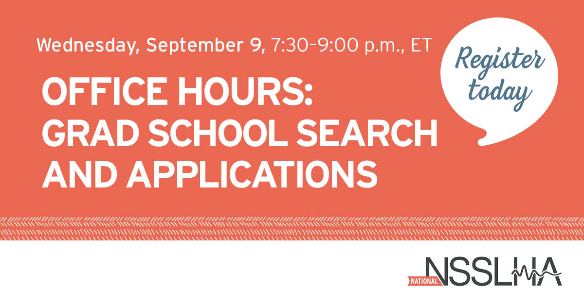 NSSLHA's tweet photo. Join National NSSLHA for a FREE virtual event where professors and other experts share  tips.

Attendees will be entered to win one of five $150 CSDCAS coupon codes for an application waiver!
⁠
Register now: https://t.co/pw38gDT51x and tag a friend who’s applying too!⁠
⁠ https://t.co/oxNLRxDJb8