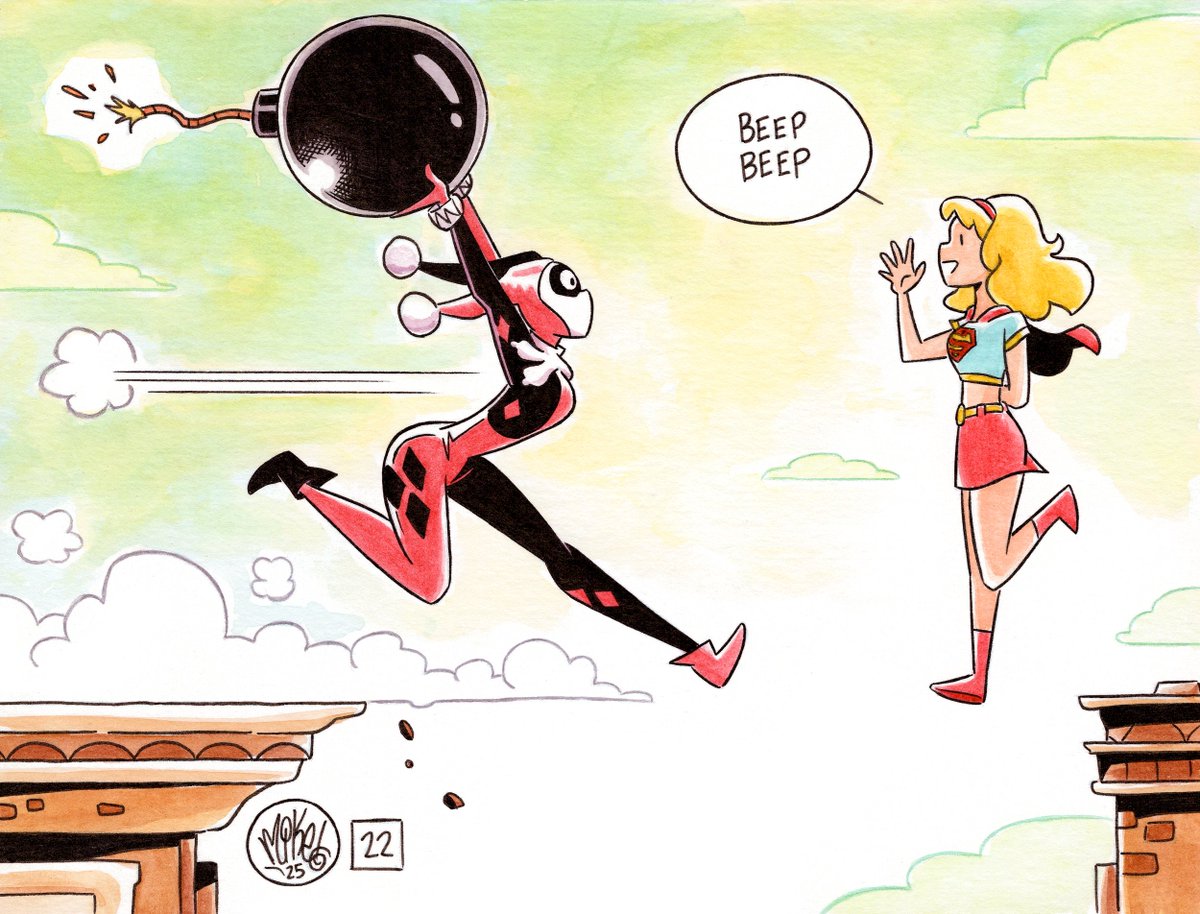 mikemaihack's tweet photo. 💣 Harley vs Kara ❤️ https://t.co/cNYUXCIo6w