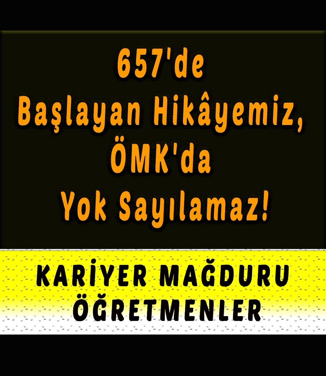 Tarum6060's tweet photo. @PrfDrFilizKilic Öğretmenlik sadece bir meslek değil, yıllarını adadığın bir emektir.
Yıllarca görev yapan öğretmenlerin kıdemleri ve geçmiş hizmetleri dikkate alınmalı.
Uzman öğretmenlik ve başöğretmenlikte yaşanan mağduriyetler artık çözülsün.
Biz ayrıcalık istemiyoruz.
Biz hakkımızı istiyoruz! https://t.co/ZOWkJHpWPO