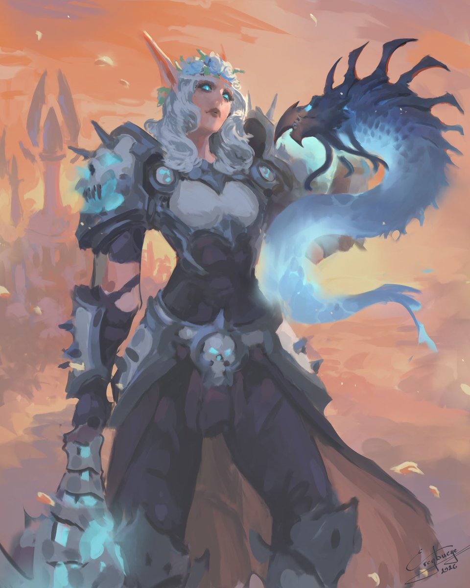 Eregbueye's tweet photo. Sin'dorei legacy 
World of warcraft character quick commission https://t.co/BUcZQyUK6U