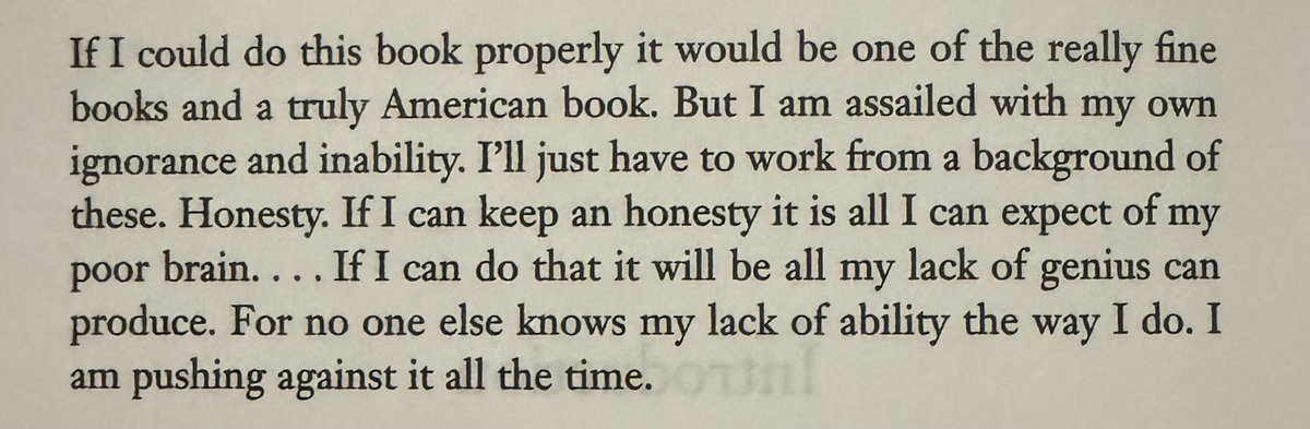algergawi's tweet photo. John Steinbeck in his daily journal on June 18, 1938, ~three weeks after starting the grapes of wrath: https://t.co/Ldt9LrBnW6